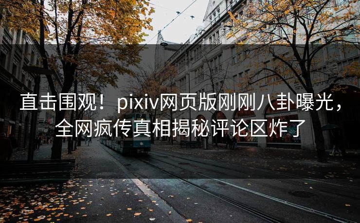 直击围观！pixiv网页版刚刚八卦曝光，全网疯传真相揭秘评论区炸了